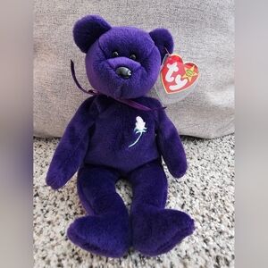 Ty 1997 Princess Diana P.V.C pellet beanie baby